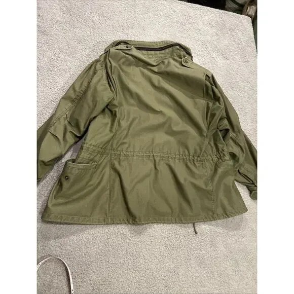 Vtg US Military Field Coat Jacket Mediun Regular Cold Weather Prestige Mfg.